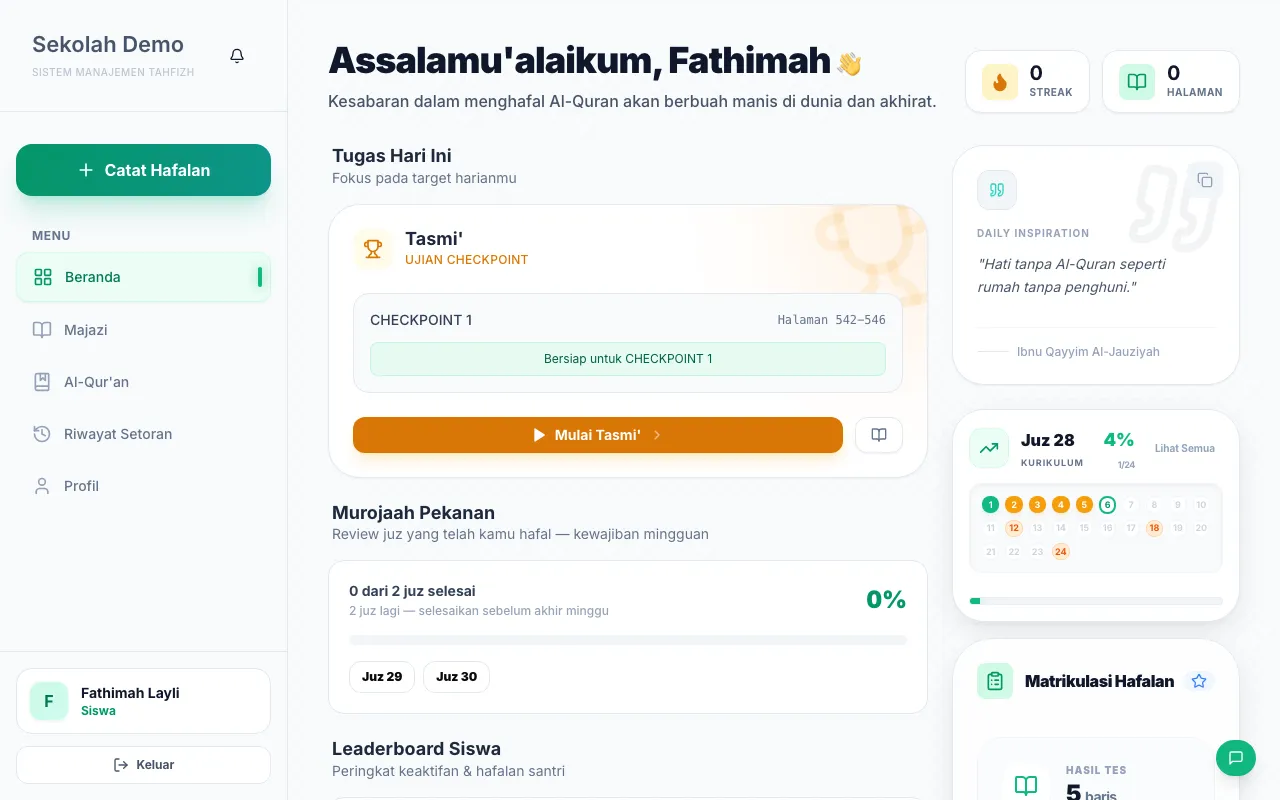 Beranda Siswa